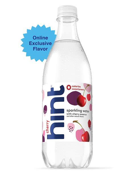 Sparkling Flavored Water Hint