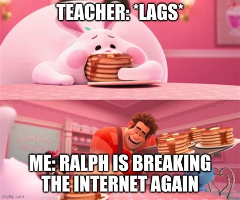 Wreck It Ralph Bunny Pancake Memes Imgflip