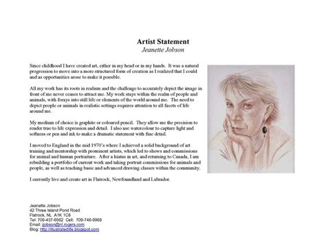 Artist Statement Examples Painting Adr Alpujarra