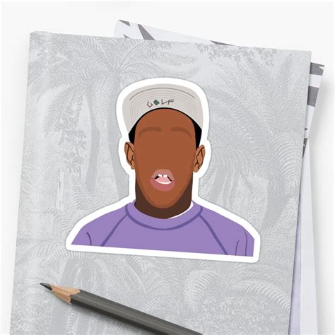 Tyler The Creator Sticker By Jennapalmer18 Redbubble