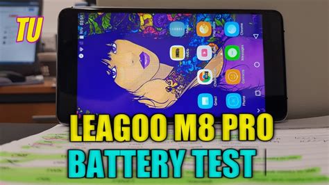 Leagoo M8 Pro Battery Testscreen On Timelifedraindischargingvideo