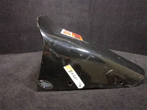 Sell NON TRANSPARENT ZX SKEETER BASS BOAT BLACK WINDSHIELD 17 75 X8 75