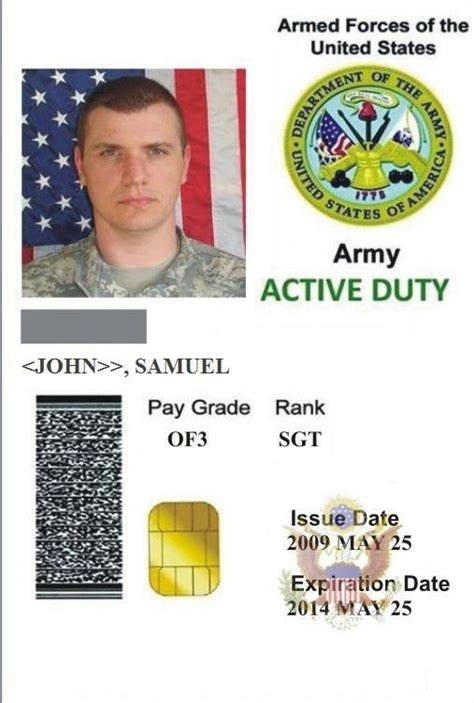 The Best Fake Original Fake Us Military Id Card