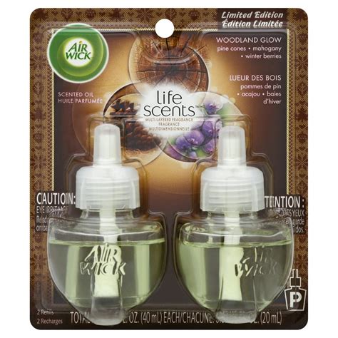 Air Wick Life Scents Limited Edition Scented Oil Refills Woodland Glow
