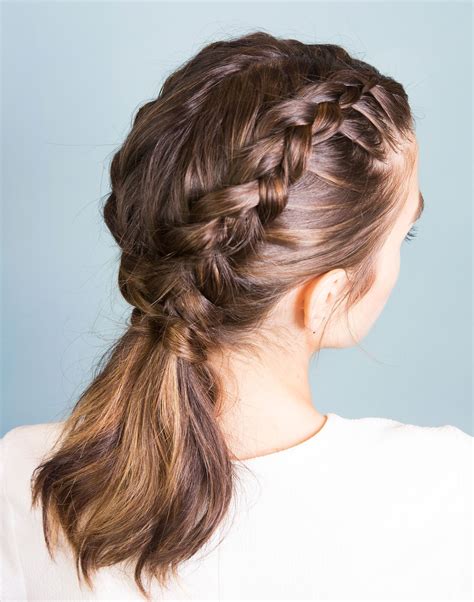 Learn How To Perfect Inverted French Braids With This Step By Step 