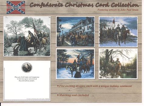 Confederate Christmas Card Collection 2295 Olde South Limited