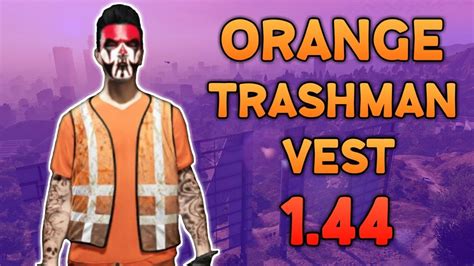 Gta 5 How To Save The Orange Trashman Vest 144 Outfit Transfer Gta
