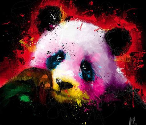 Panda Pop Mixed Media By Patrice Murciano Arte De Panda Arte De