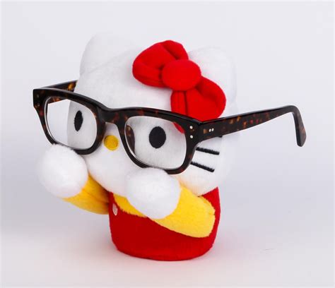 hello kitty eyeglass stand plush hello kitty plush hello kitty kitty