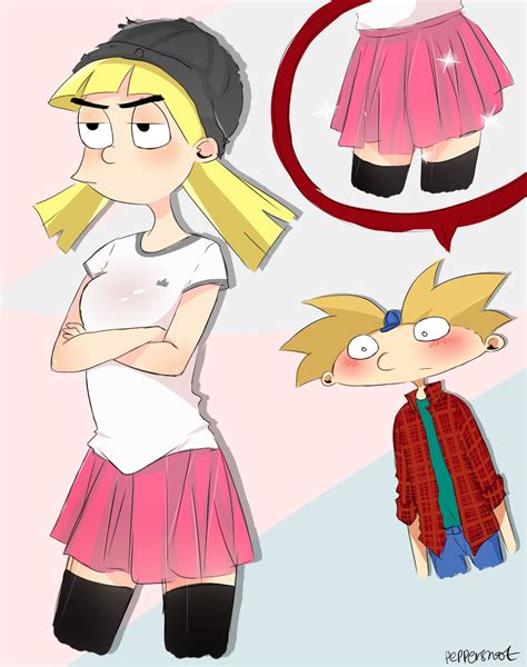 Pin By Genna On Hey Arnold Girl Cartoon Hey Arnold Arnold And Helga