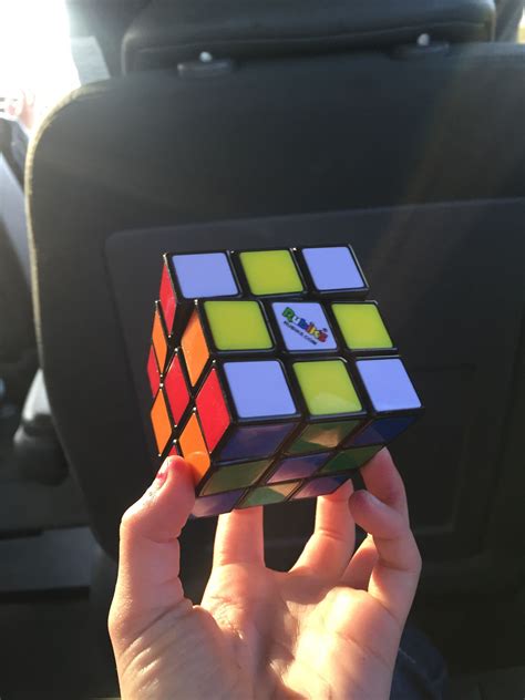 Checkerboard On A 3x3 Rubrics Cube Cubo Rubix Rubric Cube Midnight