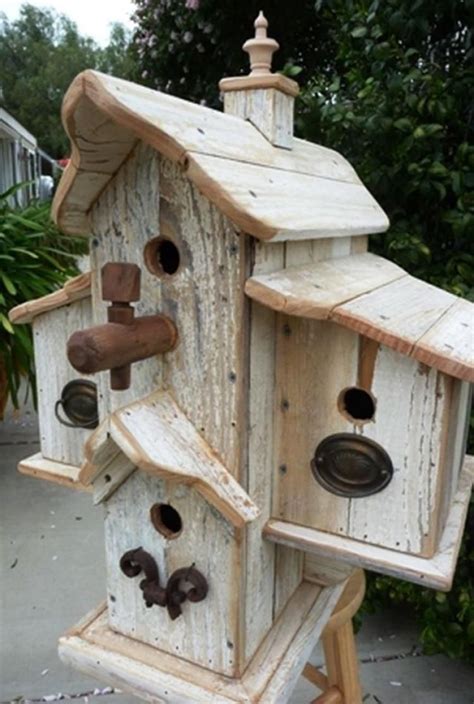 50 Inspiring Stand Bird House Ideas For Your Garden Decorations Page