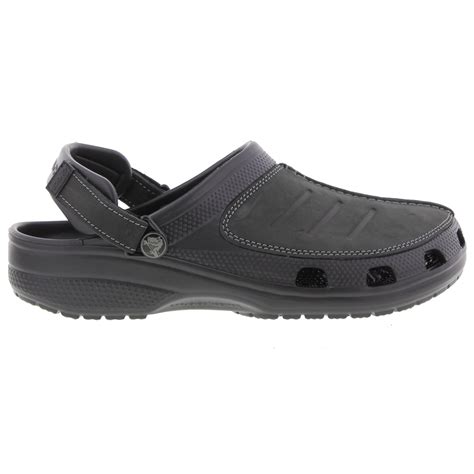 Crocs Yukon Mesa Clog Mens Black Brown Leather Clogs Shoes Size Uk 6 12