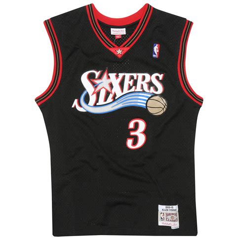Jersy designs are always a hot topic for fans to debate. Mitchell & Ness | Allen Iverson 2000-01 Philadelphia 76ers Swingman Jersey
