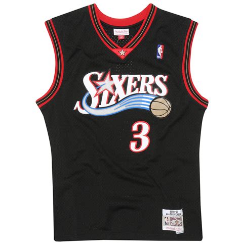 This year's city edition jersey was designed in collaboration with star player ben simmons. Mitchell & Ness | Allen Iverson 2000-01 Philadelphia 76ers Swingman Jersey