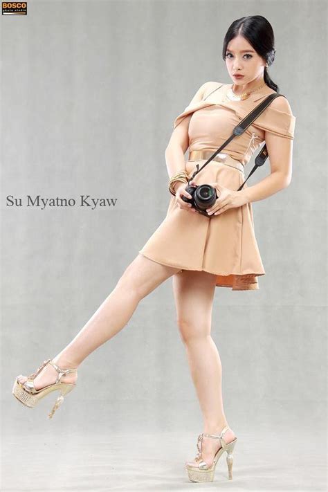 Myanmar Celebrities Myanmar Attractive Model Su Myat Noe Kyaw
