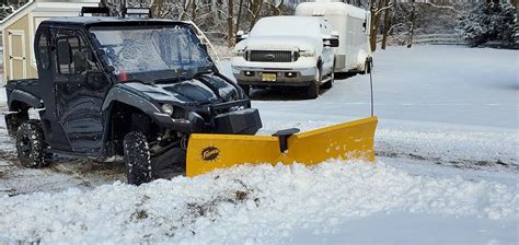 Plowing Ahead The Best Snow Plows And Snow Plow Kits For Yamaha Utvs