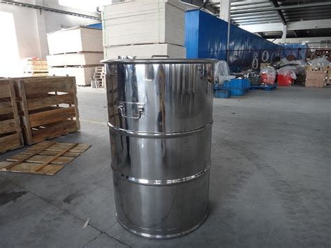 200 Liter Stainless Stee Drum Steel Barrel China Steel Drum And