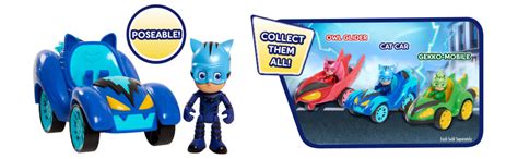 Pj Masks Hero Blast Vehicles Catboy Kids Toys For Ages 3