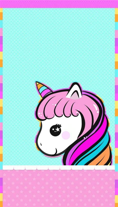 Follow the vibe and change your wallpaper every day! Cartoon Unicorn Wallpapers - Wallpaper Cave