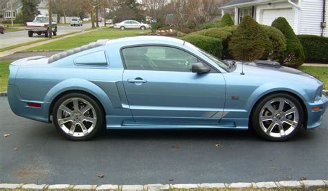 Windveil Blue 2005 Saleen S281 Sc Ford Mustang Coupe Mustangattitude