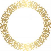 Goldener Kreis Rahmen Png Hd Bild Png All