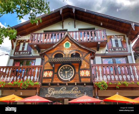 A Bavarian Style Chalet In The German Founded Town La Cumbrecita In