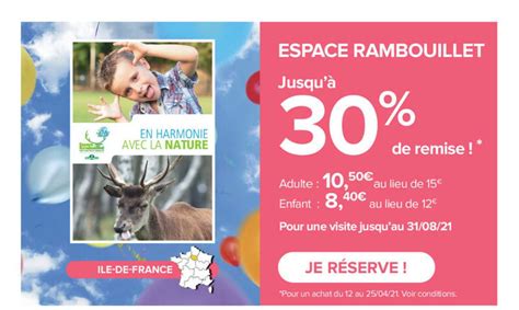 Offre Espace Rambouillet chez Carrefour