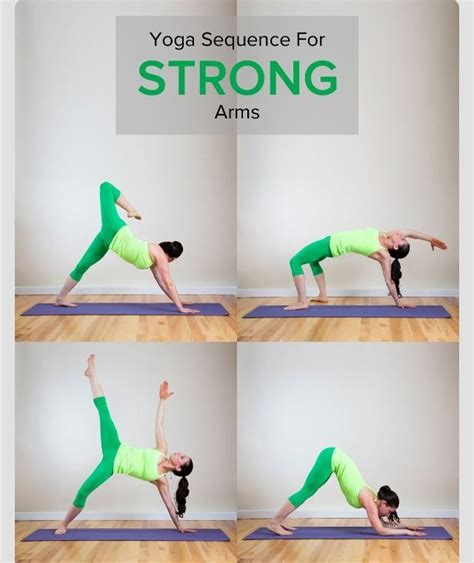 💞 Yoga Sequence For Stronger Arms 💞 Yoga Sequences Yoga Strong Arms