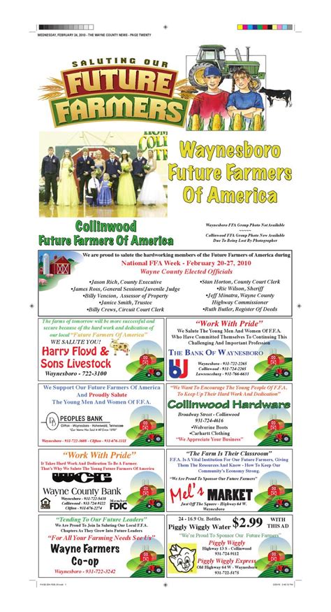Wayne County News 02-24-10 by Chester County Independent - Issuu