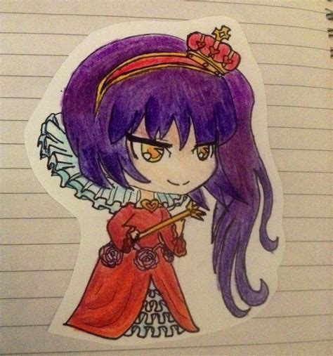 Chibi Queen Drawing By Souleater Dragoart