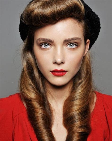 Vintage Hair Hairstyle Hairvintage Pinterest Hairstyle For Long