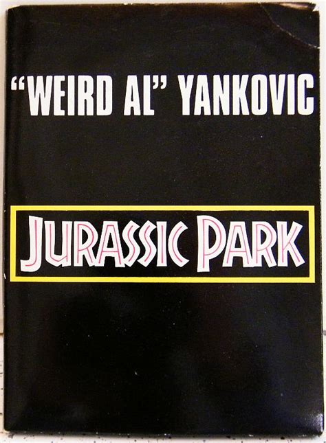 Rare Cd Glorypack Collector De Weird Al Yankovic Jurassic Park Dans