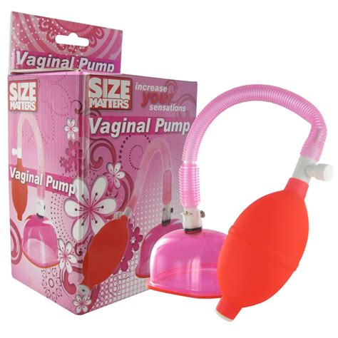 Size Matters Vaginal Pump Female Pumps Adultfolio