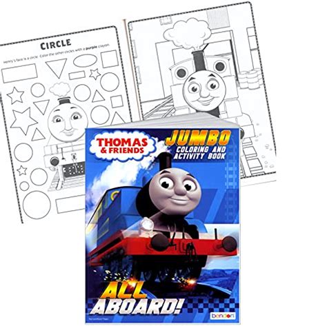 Thomas The Train Coloring Book With Thomas And Friends Stickers Bundle