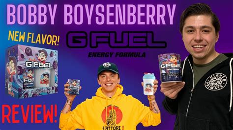 New Bobby Boysenberry Logic Gfuel Flavor Review Youtube