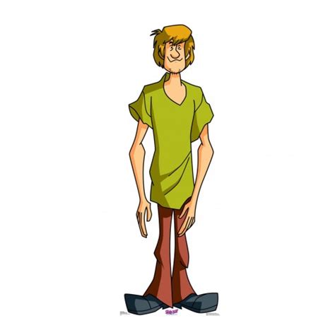 Life Size Shaggy Scooby Doo Mystery Incorporated Cardboard Cutout 39