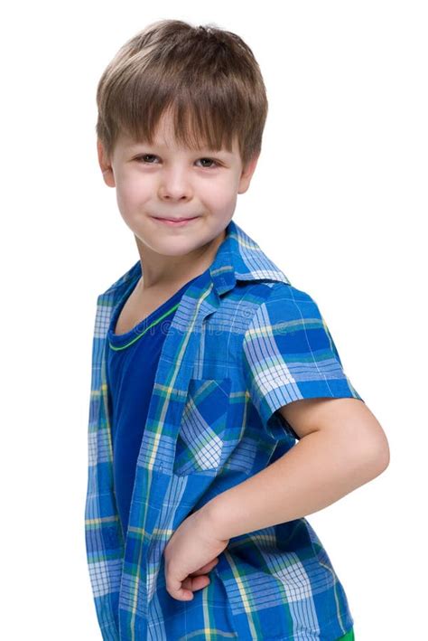 Portrait Of A Little Boy Stock Image Image Of Smile 44951319