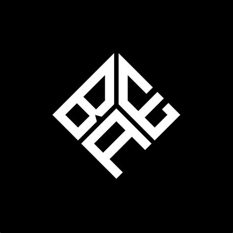 Bae Letter Logo Design On Black Background Bae Creative Initials