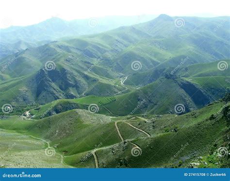 Mountain Landscape Uzbekistan Stock Photo Image Of Review Background