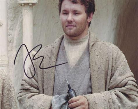 JOEL EDGERTON SIGNED STAR WARS EPISODE III REVENGE OF THE SITH 8X10