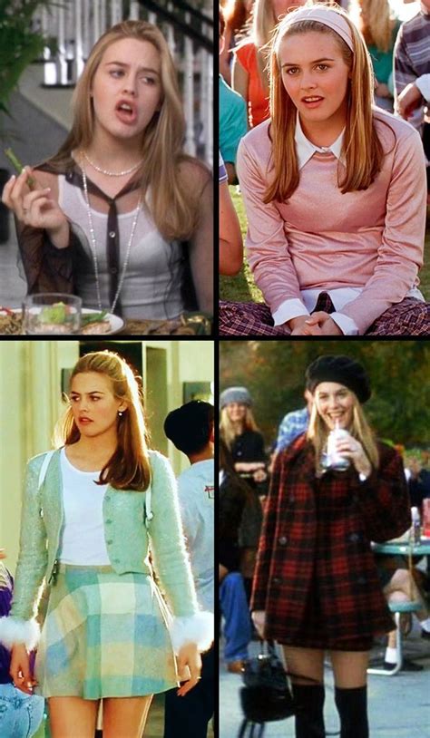 Outfit Collage Cher Horowitz Clueless Outfits Clueless Fashion 90s