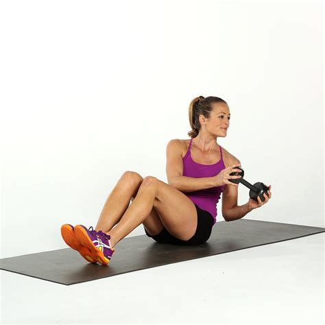 seated russian twist oblique exercises popsugar fitness photo 9