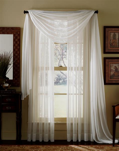 Elegance Sheer Curtain - Beige / Ivory - Stylemaster - Contemporary & Modern Curtains