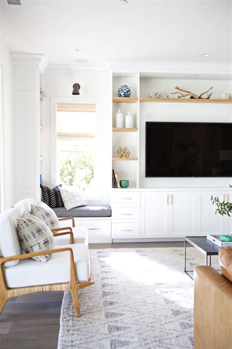 SC Modern Coastal Photo Tour — STUDIO MCGEE | Living room built ins
