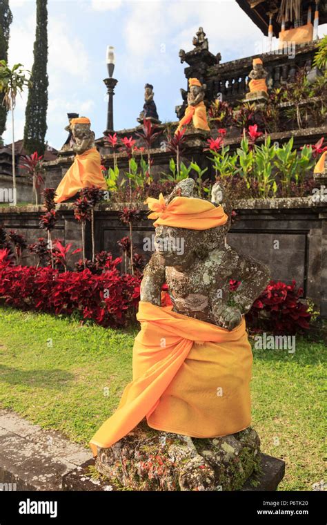 Indonesia Bali Besakih Pura Agung Besakih Temple Complex Stock Photo