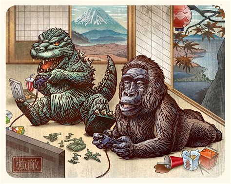 During a post about a series of new godzilla vs. Godzilla vs. King Kong | MyConfinedSpace