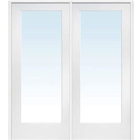 Mmi Door 72 In X 80 In Right Hand Active Primed Composite Clear Glass