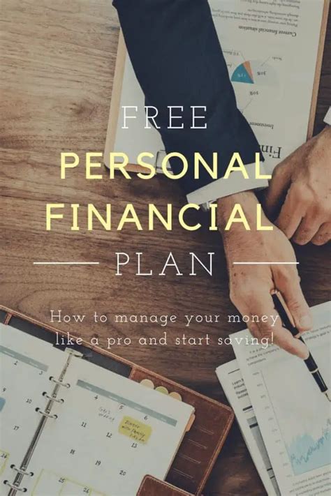 Personal Financial Plan Example Manage Your Money Like A Pro