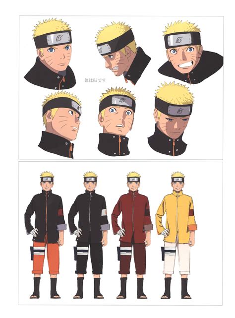 Naruto Uzumaki The Last Naruto The Movie Sketches By Aikawaiichan On